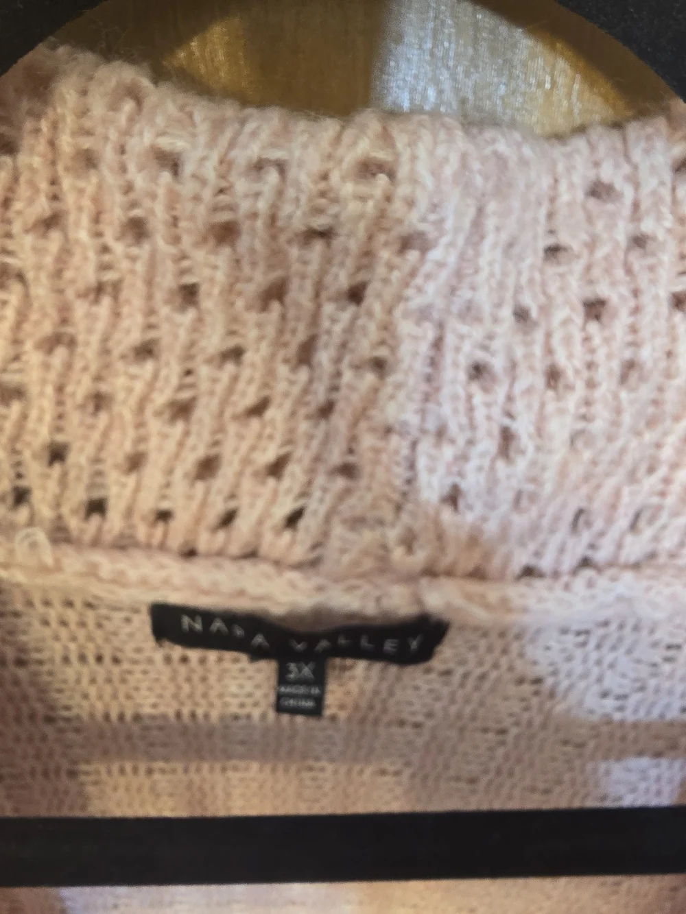 Charter Club Blush Open-Front Knit Cardigan - Picture 3 of 5